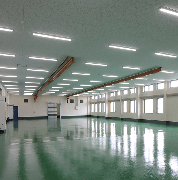 有限会社元建の施工画像_ミネロン化成工業㈱第二工場新築工事